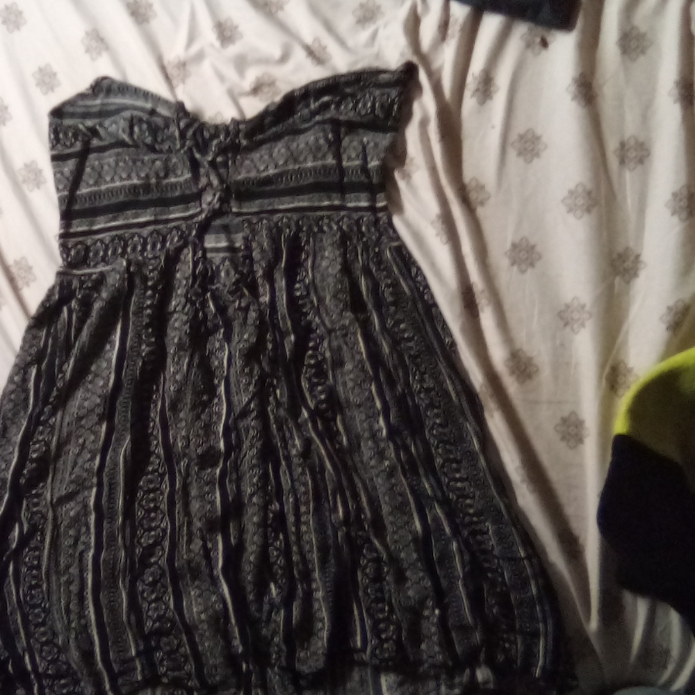 Patterned short dress